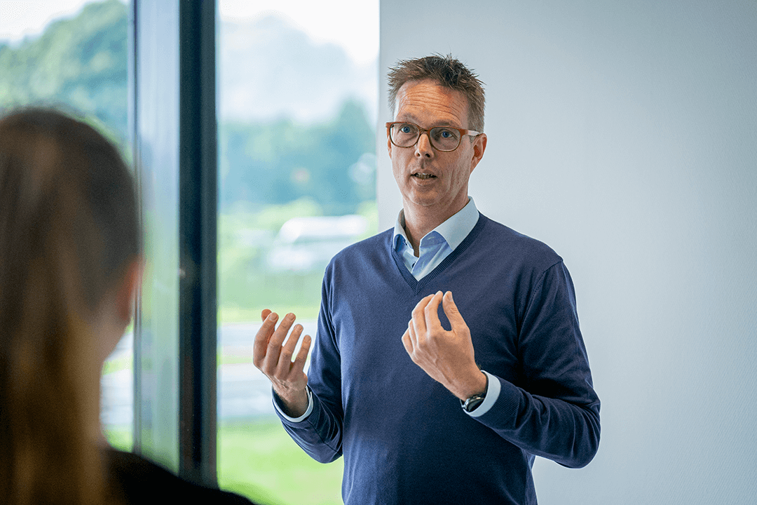 Vincent Roes legt uit hoe je een bedrijf gezond houdt.